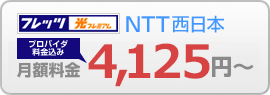 一戸建ての方（NTT西日本）